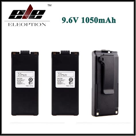 3x NEW 9 6V Slim Long Lasting 1050mAh Ni CD Battery For ICOM BP 195 BP