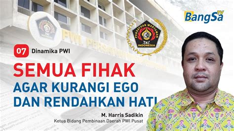 Ketua Pwi Provinsi Menolak Klb Dinamika Pwi Youtube