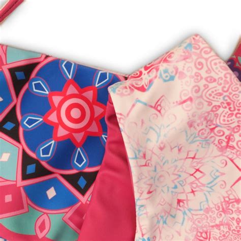 Купальный костюм бикини на девочку двухсторонний KG BIKINI