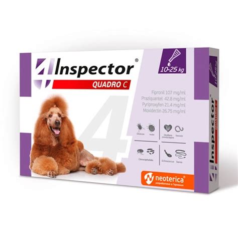 Inspector quadro С spot-on / Инспектор куадро С спот-он за кучета 10 ...