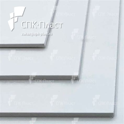 ПВХ вспененный лист 4 мм цена - купить в Москве недорого на Spk-plast.ru