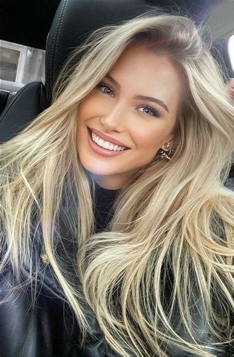 Pinterest Blonde Beauty Gorgeous Hair Beautiful Smile