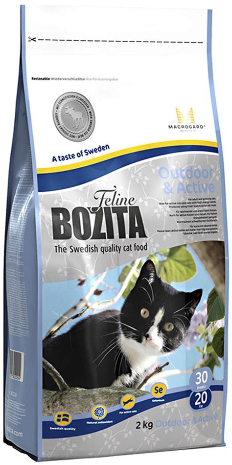 Обзор влажных кормов фирмы Бозита (Bozita) для котенка и взрослого кота
