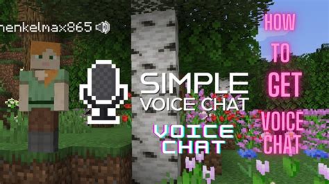 How To Get Voice Chat In Minecraft Youtube