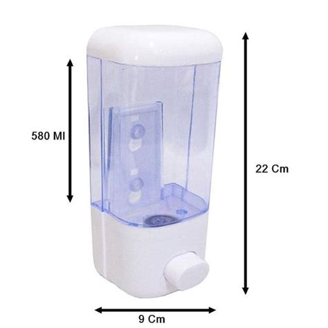 Dispenser de Parede Para Sabonete Líquido Álcool em Gel e Detergente