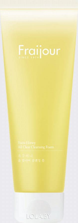 Пенка для умывания Fraijour ПРОПОЛИС Yuzu Honey All Clear Cleansing ...