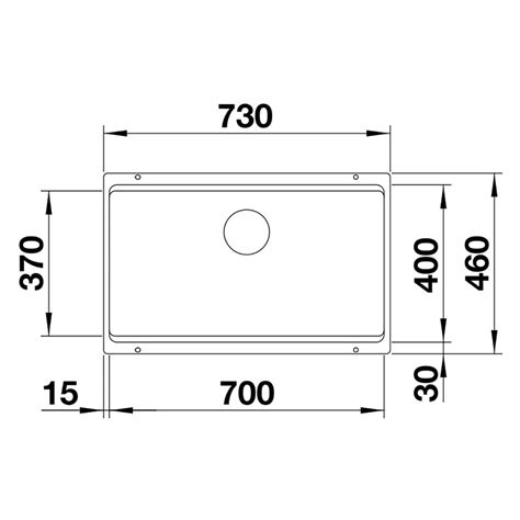 Blanco Etagon 700 Silgranit Undermount Kitchen Sink Black