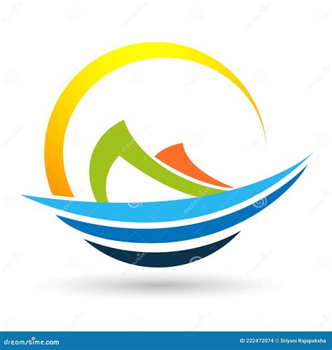 Globe Water Drop Logo Concept Of Water Drop With World Save Earth