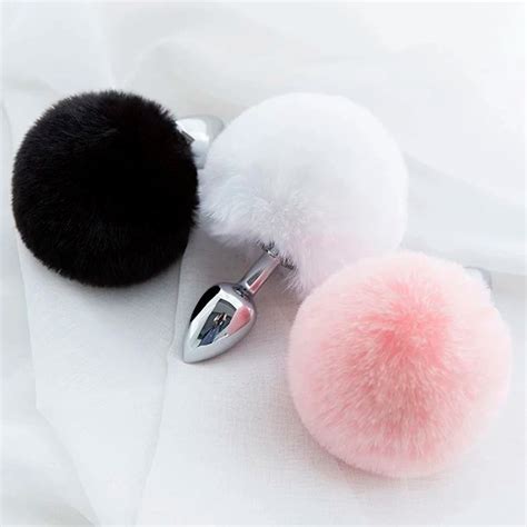 Plug Anal De Metal Pompom Shopee Brasil
