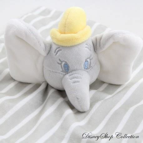 Flaches Kuscheltier Elefant Dumbo DISNEY PRIMARK Gestreifte Graue