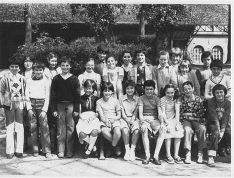 Photo de classe 6eme 8 de 1979 Lycée Gay Lussac Copains d avant