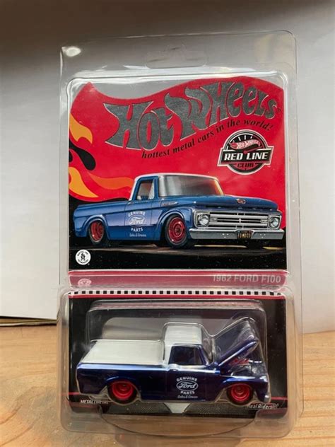 Hot Wheels Collectors Rlc Exclusive Ford F Blue In Protector X Picclick Uk