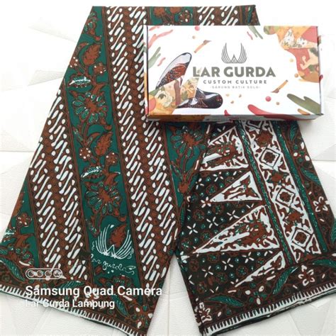 Jual Sarung Batik Lar Gurda Seri Kesikan Warna Shopee Indonesia