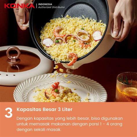 Jual Konka Electric Hot Pot L Panci Listrik Multifungsi Kz Hp Di Seller Bantong Jaya