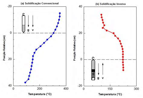 O Que Acontece Com A Temperatura Durante A Solidificação - 9-Gradiente de temperatura do forno de solidificação vertical: (a ...