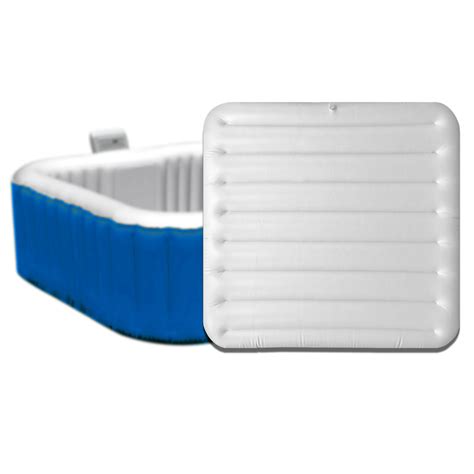 Inflatable Hot Tub Cover For Square Hot Tub Spa Cushion Support Universal X In Inflatable