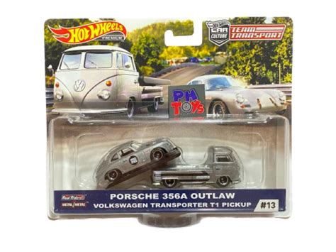 Hot Wheels Team Transport Porsche Outlaw E Volkswagen Transporter T Pickup Momo Ph Toys