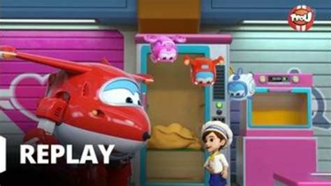 Replay TF1 du 06 05 2022 Super Wings La pizza géante