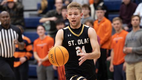 Mens Basketball Drops High Scoring Affair At Macalester St Olaf