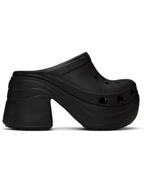 Crocs Siren Clogs In Black Lyst