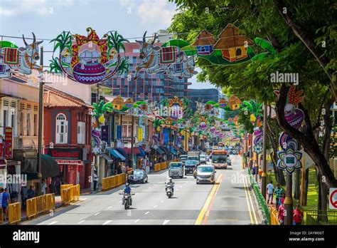 Little India District Of Singapore Where The Culture Is Principally