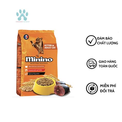 Thức ăn cho mèo Minino Nutritively Delicious