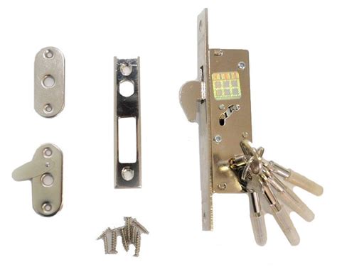 Замок врезной для откатных ворот с крючком Apecs 72-K-CR - купить по ...