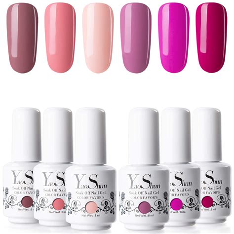 Yaoshun Gel Nail Polish Kit Uv Nail Gel Affectionate Plum