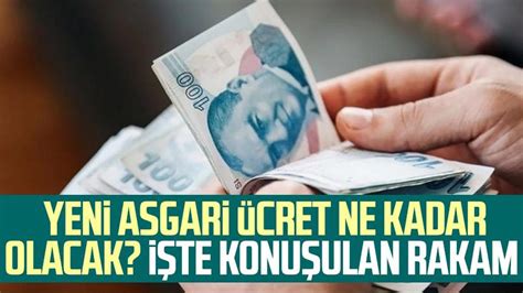 Yeni Asgari Cret Ne Kadar Olacak Te Konu Ulan Rakam Samsun Haber