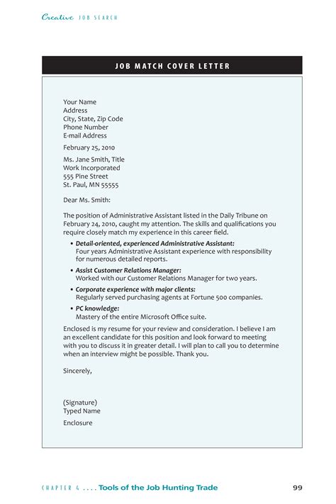 What Is Job Application Letter With Example - Free Printable Download