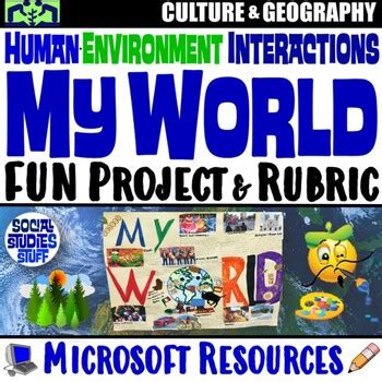 My World Culture And Geography Project Fun Cultural Pbl Activity