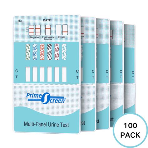 Prime Screen Pack Panel Urine Dip Drug Test Kit Quick