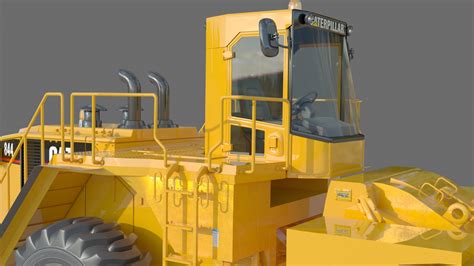 Caterpillar Cat Wheel Dozer D Model By Ferhatkose