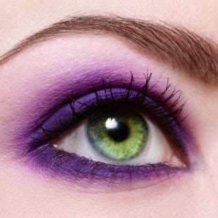 Stylish Purple Makeup Ideas Trucco Per Gli Occhi Verdi Trucco Viola