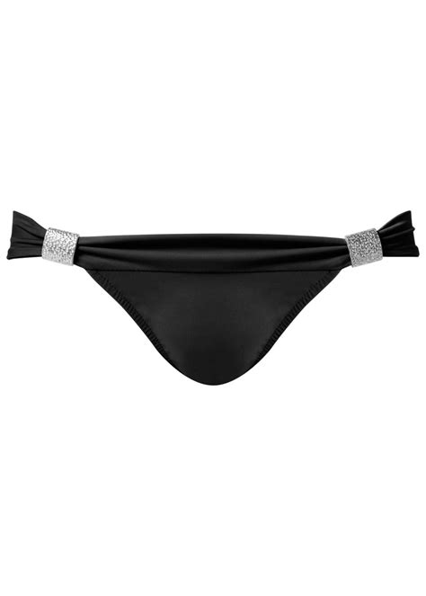 Venus Goddess Low Rise Bottom Bikini Black Beauty Venus Clothing