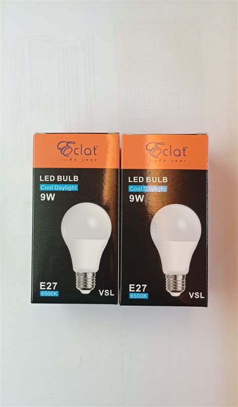 Lampu Bohlam Led Bulb Eclat Watt W Putih Cdl Kuning Warmwhite