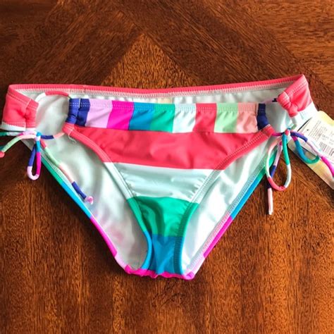 Hobie Swim Hobie Island Vibin Multicolor Midkini Bikini Set M