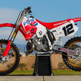 La CR 250 Honda Pepsi de DV LeBigUSA Actualité du Motocross