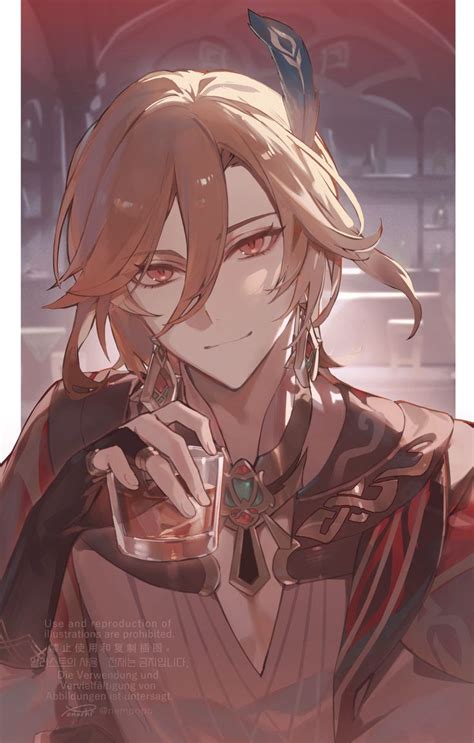 Pin On Genshin Kaveh Favorite Character Character Art Blonde Guys