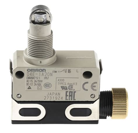 D E A N Omron Omron Snap Action Limit Switch No Nc Roller