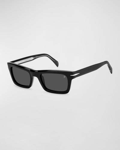 Black David Beckham Sunglasses For Men Lyst