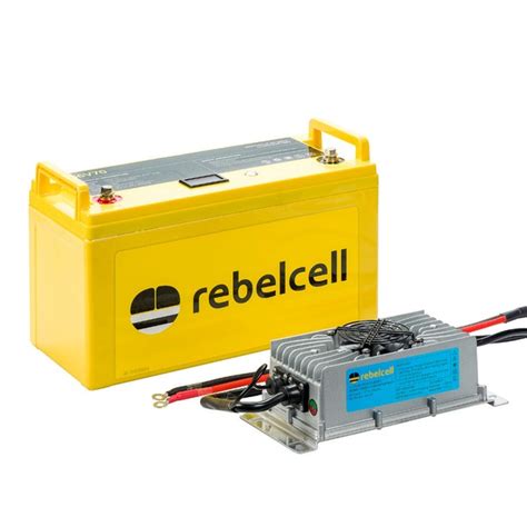 Rebelcell 36V70 Lithium Ionen Akku inklusive Ladegerät echolote24