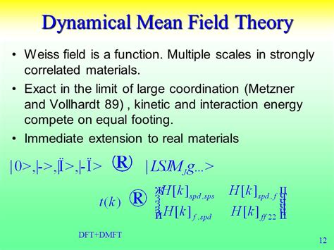 Strongly Correlated Electron Materials A Dynamical Mean Field Theory