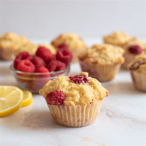 Muffins Moelleux Aux Framboises Et Au Citron Wooloo