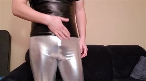 Spandex Boy Jerking Off In Silver Leggings Gay Amateur Porn Feat Spandexxx Orlando XHamster