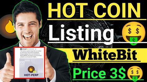 Hot Coin Listing On White Bit Hot Mining Biggest Airdrop Hot Price