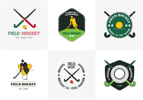 Field hockey logo Vector Art Stock Images | Depositphotos