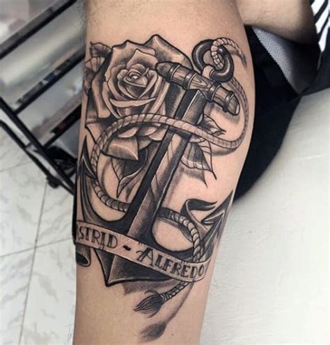 Anchor Tattoos For Men A Sea Of Masculine Ideas