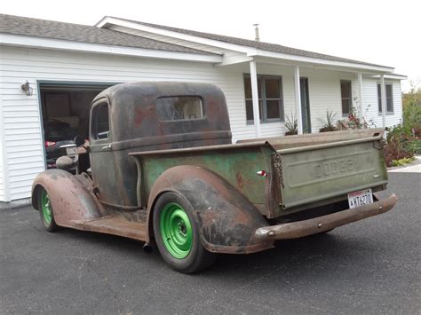 Real Life Hot Rods 37 Dodge Pickup Proud To Rat