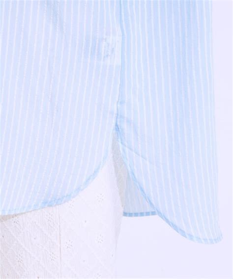 Cutie Blonde ブラウス シャツ シアーストライプ BIGシャツ レディース ZOZOTOWN Yahoo 店 通販 Yahoo ショッピング
